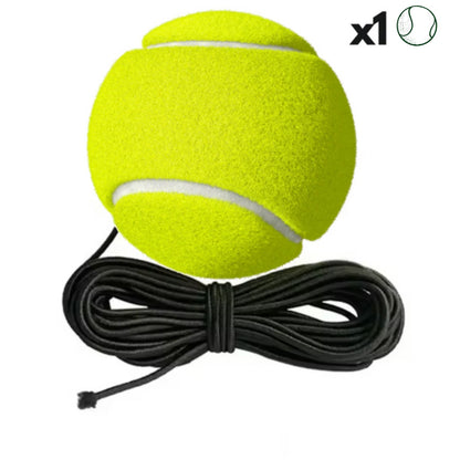 TenisFit ipli tenis topu! Reflex, hız ve vuruş tekniğini geliştirmek için ideal antrenman ekipmanı. Bireysel ve profesyonel kullanım için mükemmel seçim.